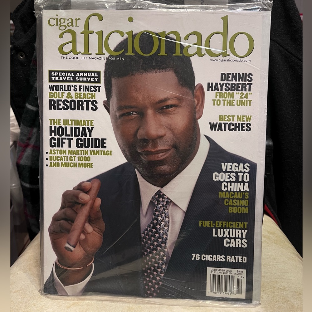 Vintage Cigar Aficionado Magazine (2006)